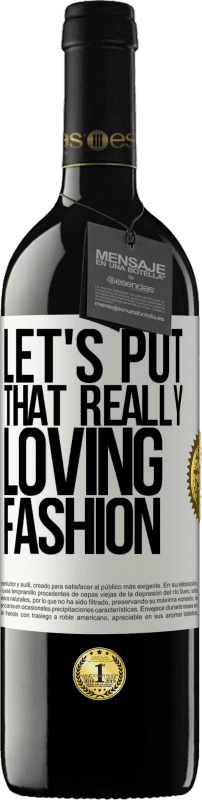 39,95 € 送料無料 | 赤ワイン REDエディション MBE 予約する 本当に愛情のあるファッションをしましょう ホワイトラベル. カスタマイズ可能なラベル 予約する 12 月 収穫 2016 Tempranillo