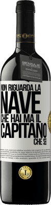 39,95 € Spedizione Gratuita | Vino rosso Edizione RED MBE Riserva Non riguarda la nave che hai, ma il capitano che sei Etichetta Bianca. Etichetta personalizzabile Riserva 12 Mesi Raccogliere 2015 Tempranillo