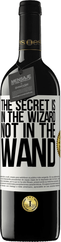 39,95 € Free Shipping | Red Wine RED Edition MBE Reserve The secret is in the wizard, not in the wand White Label. Customizable label Reserve 12 Months Harvest 2013 Tempranillo