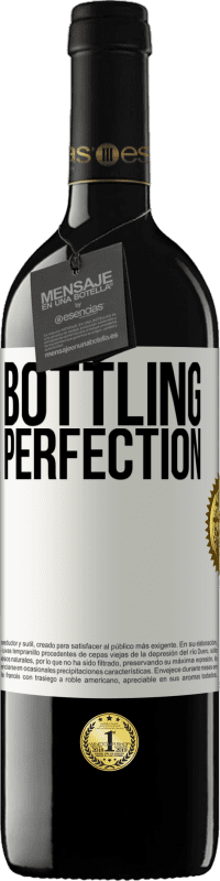 39,95 € 免费送货 | 红酒 RED版 MBE 预订 Bottling perfection 白标. 可自定义的标签 预订 12 个月 收成 2016 Tempranillo