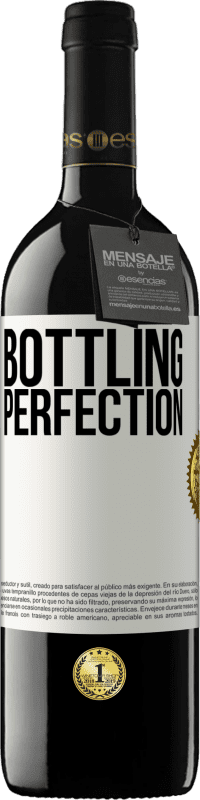 39,95 € Envoi gratuit | Vin rouge Édition RED MBE Réserve Bottling perfection Étiquette Blanche. Étiquette personnalisable Réserve 12 Mois Récolte 2014 Tempranillo