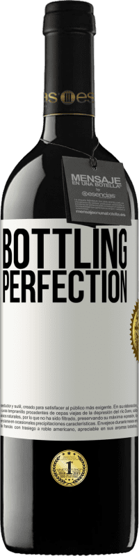 39,95 € Envoi gratuit | Vin rouge Édition RED MBE Réserve Bottling perfection Étiquette Blanche. Étiquette personnalisable Réserve 12 Mois Récolte 2015 Tempranillo