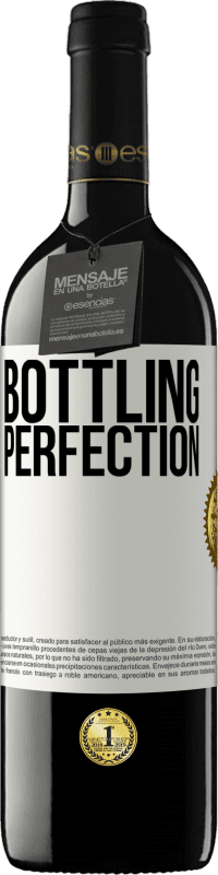 39,95 € Kostenloser Versand | Rotwein RED Ausgabe MBE Reserve Bottling perfection Weißes Etikett. Anpassbares Etikett Reserve 12 Monate Ernte 2014 Tempranillo