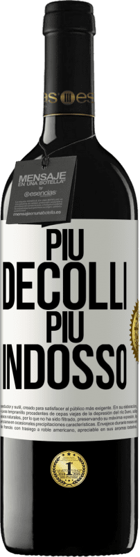 39,95 € Spedizione Gratuita | Vino rosso Edizione RED MBE Riserva Più decolli, più indosso Etichetta Bianca. Etichetta personalizzabile Riserva 12 Mesi Raccogliere 2015 Tempranillo