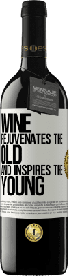 39,95 € Free Shipping | Red Wine RED Edition MBE Reserve Wine rejuvenates the old and inspires the young White Label. Customizable label Reserve 12 Months Harvest 2015 Tempranillo