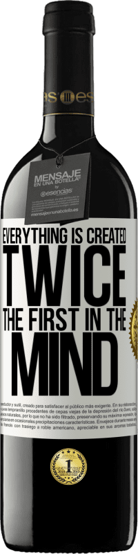 39,95 € 免费送货 | 红酒 RED版 MBE 预订 一切都会创建两次。头脑中的第一个 白标. 可自定义的标签 预订 12 个月 收成 2016 Tempranillo