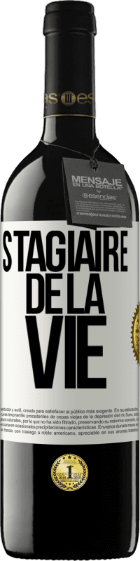 39,95 € Envoi gratuit | Vin rouge Édition RED MBE Réserve Stagiaire de la vie Étiquette Blanche. Étiquette personnalisable Réserve 12 Mois Récolte 2015 Tempranillo