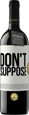 39,95 € 送料無料 | 赤ワイン REDエディション MBE 予約する 想定しないでください ホワイトラベル. カスタマイズ可能なラベル 予約する 12 月 収穫 2016 Tempranillo
