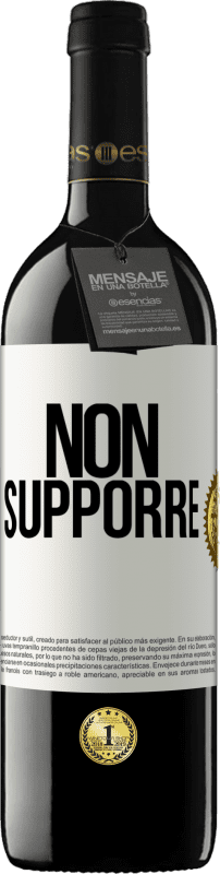 39,95 € Spedizione Gratuita | Vino rosso Edizione RED MBE Riserva Non supporre Etichetta Bianca. Etichetta personalizzabile Riserva 12 Mesi Raccogliere 2015 Tempranillo