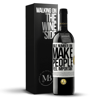 «Rule number one: make people feel important» RED Edition MBE Reserve