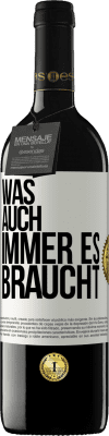 39,95 € Kostenloser Versand | Rotwein RED Ausgabe MBE Reserve Was auch immer es braucht Weißes Etikett. Anpassbares Etikett Reserve 12 Monate Ernte 2014 Tempranillo