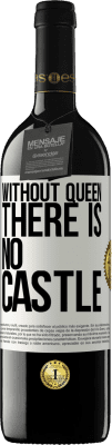 39,95 € 免费送货 | 红酒 RED版 MBE 预订 没有女王，就没有城堡 白标. 可自定义的标签 预订 12 个月 收成 2016 Tempranillo