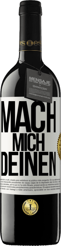39,95 € Kostenloser Versand | Rotwein RED Ausgabe MBE Reserve Mach mich Deinen Weißes Etikett. Anpassbares Etikett Reserve 12 Monate Ernte 2016 Tempranillo
