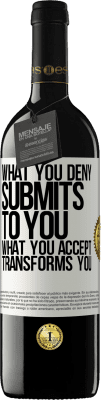 39,95 € 送料無料 | 赤ワイン REDエディション MBE 予約する あなたが拒否するものはあなたに提出します。あなたが受け入れるものはあなたを変えます ホワイトラベル. カスタマイズ可能なラベル 予約する 12 月 収穫 2016 Tempranillo