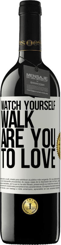 39,95 € Free Shipping | Red Wine RED Edition MBE Reserve Watch yourself walk. Are you to love White Label. Customizable label Reserve 12 Months Harvest 2014 Tempranillo