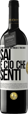 39,95 € Spedizione Gratuita | Vino rosso Edizione RED MBE Riserva La tua peggior battaglia è tra ciò che sai e ciò che senti Etichetta Bianca. Etichetta personalizzabile Riserva 12 Mesi Raccogliere 2016 Tempranillo