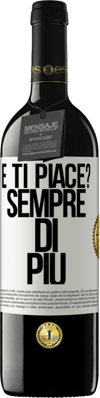 39,95 € Spedizione Gratuita | Vino rosso Edizione RED MBE Riserva e ti piace? Sempre di più Etichetta Bianca. Etichetta personalizzabile Riserva 12 Mesi Raccogliere 2016 Tempranillo