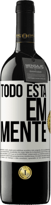 39,95 € Envio grátis | Vinho tinto Edição RED MBE Reserva Todo está em mente Etiqueta Branca. Etiqueta personalizável Reserva 12 Meses Colheita 2014 Tempranillo