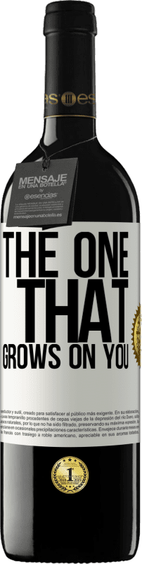 39,95 € 送料無料 | 赤ワイン REDエディション MBE 予約する The one that grows on you ホワイトラベル. カスタマイズ可能なラベル 予約する 12 月 収穫 2015 Tempranillo