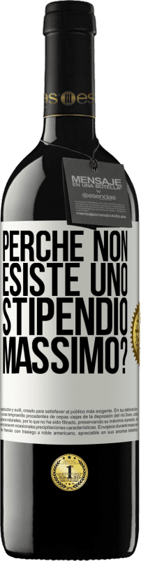 39,95 € Spedizione Gratuita | Vino rosso Edizione RED MBE Riserva perché non esiste uno stipendio massimo? Etichetta Bianca. Etichetta personalizzabile Riserva 12 Mesi Raccogliere 2015 Tempranillo