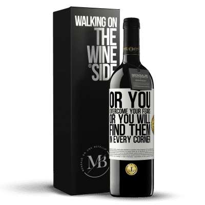 «Or you overcome your fears, or you will find them in every corner» RED Edition MBE Reserve