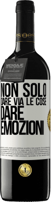 39,95 € Spedizione Gratuita | Vino rosso Edizione RED MBE Riserva Non solo dare via le cose, dare emozioni Etichetta Bianca. Etichetta personalizzabile Riserva 12 Mesi Raccogliere 2015 Tempranillo