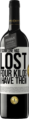 39,95 € 送料無料 | 赤ワイン REDエディション MBE 予約する 誰かが4キロを失った場合。私はそれらを持っています ホワイトラベル. カスタマイズ可能なラベル 予約する 12 月 収穫 2016 Tempranillo