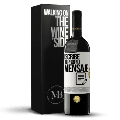 «Escribe tu propio mensaje» Edición RED MBE Reserva