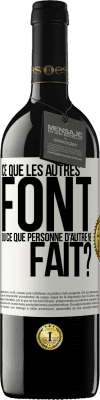 39,95 € Envoi gratuit | Vin rouge Édition RED MBE Réserve Ce que les autres font ou ce que personne d'autre ne fait? Étiquette Blanche. Étiquette personnalisable Réserve 12 Mois Récolte 2015 Tempranillo