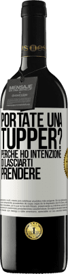 39,95 € Spedizione Gratuita | Vino rosso Edizione RED MBE Riserva Portate una tupper? Perché ho intenzione di lasciarti prendere Etichetta Bianca. Etichetta personalizzabile Riserva 12 Mesi Raccogliere 2014 Tempranillo