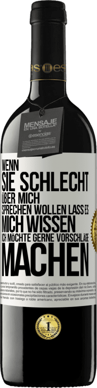 39,95 € Kostenloser Versand | Rotwein RED Ausgabe MBE Reserve Wenn sie schlecht über mich sprechen wollen, lass es mich wissen. Ich möchte gerne Vorschläge machen Weißes Etikett. Anpassbares Etikett Reserve 12 Monate Ernte 2015 Tempranillo