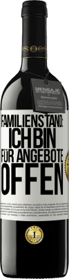 39,95 € Kostenloser Versand | Rotwein RED Ausgabe MBE Reserve Familienstand: Ich bin für Angebote offen Weißes Etikett. Anpassbares Etikett Reserve 12 Monate Ernte 2014 Tempranillo