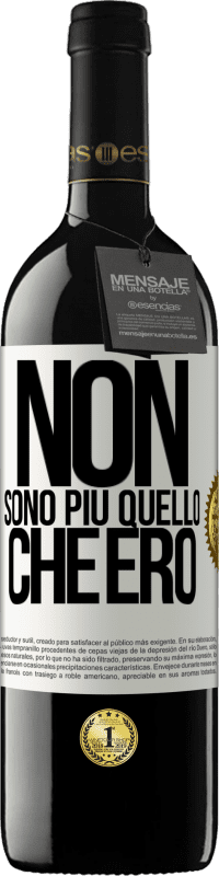 39,95 € Spedizione Gratuita | Vino rosso Edizione RED MBE Riserva Non sono più quello che ero Etichetta Bianca. Etichetta personalizzabile Riserva 12 Mesi Raccogliere 2015 Tempranillo