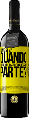 39,95 € Spedizione Gratuita | Vino rosso Edizione RED MBE Riserva dove si va quando non vuole essere da nessuna parte? Etichetta Gialla. Etichetta personalizzabile Riserva 12 Mesi Raccogliere 2014 Tempranillo