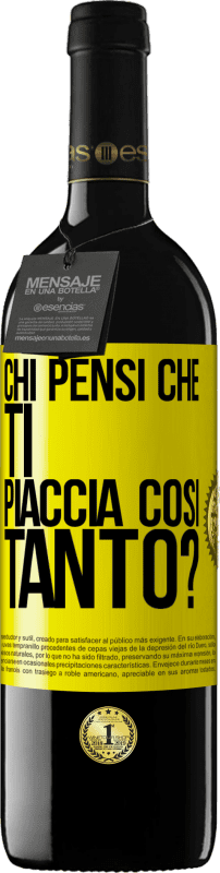 39,95 € Spedizione Gratuita | Vino rosso Edizione RED MBE Riserva chi pensi che ti piaccia così tanto? Etichetta Gialla. Etichetta personalizzabile Riserva 12 Mesi Raccogliere 2015 Tempranillo