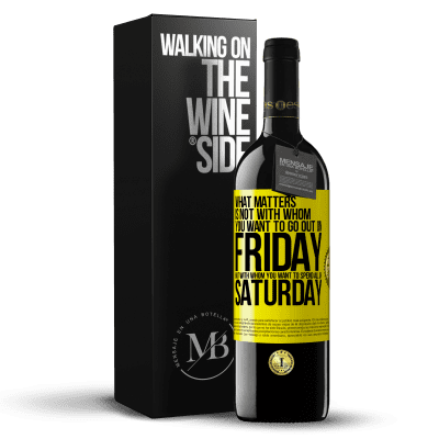 «What matters is not with whom you want to go out on Friday, but with whom you want to spend all of Saturday» RED Edition MBE Reserve