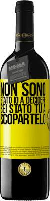 39,95 € Spedizione Gratuita | Vino rosso Edizione RED MBE Riserva Non sono stato io a decidere, sei stato tu a scopartelo Etichetta Gialla. Etichetta personalizzabile Riserva 12 Mesi Raccogliere 2015 Tempranillo