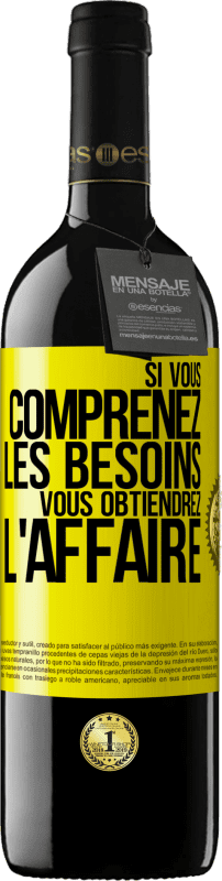 39,95 € Envoi gratuit | Vin rouge Édition RED MBE Réserve Si vous comprenez les besoins vous obtiendrez l'affaire Étiquette Jaune. Étiquette personnalisable Réserve 12 Mois Récolte 2015 Tempranillo