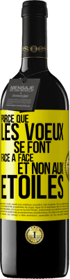 39,95 € Envoi gratuit | Vin rouge Édition RED MBE Réserve Parce que les voeux se font face à face et non aux étoiles Étiquette Jaune. Étiquette personnalisable Réserve 12 Mois Récolte 2014 Tempranillo