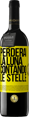 39,95 € Spedizione Gratuita | Vino rosso Edizione RED MBE Riserva Perderai la luna contando le stelle Etichetta Gialla. Etichetta personalizzabile Riserva 12 Mesi Raccogliere 2015 Tempranillo