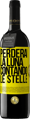 39,95 € Spedizione Gratuita | Vino rosso Edizione RED MBE Riserva Perderai la luna contando le stelle Etichetta Gialla. Etichetta personalizzabile Riserva 12 Mesi Raccogliere 2016 Tempranillo