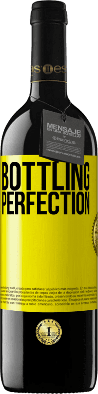 39,95 € 免费送货 | 红酒 RED版 MBE 预订 Bottling perfection 黄色标签. 可自定义的标签 预订 12 个月 收成 2015 Tempranillo