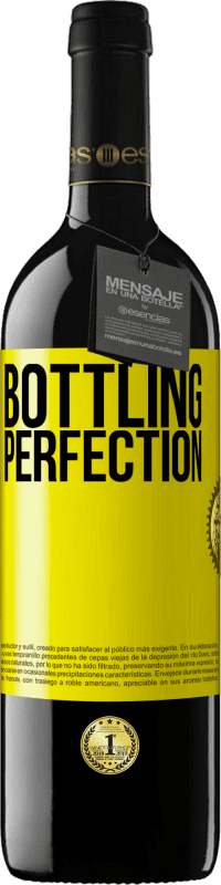 39,95 € Envio grátis | Vinho tinto Edição RED MBE Reserva Bottling perfection Etiqueta Amarela. Etiqueta personalizável Reserva 12 Meses Colheita 2014 Tempranillo