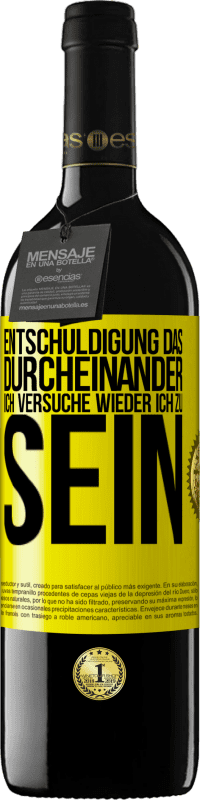 39,95 € Kostenloser Versand | Rotwein RED Ausgabe MBE Reserve Entschuldigung das Durcheinander, ich versuche wieder ich zu sein Gelbes Etikett. Anpassbares Etikett Reserve 12 Monate Ernte 2015 Tempranillo