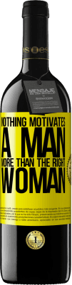 39,95 € 送料無料 | 赤ワイン REDエディション MBE 予約する 適切な女性ほど男性をやる気にさせるものはない 黄色のラベル. カスタマイズ可能なラベル 予約する 12 月 収穫 2016 Tempranillo