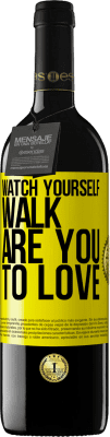 39,95 € Free Shipping | Red Wine RED Edition MBE Reserve Watch yourself walk. Are you to love Yellow Label. Customizable label Reserve 12 Months Harvest 2014 Tempranillo