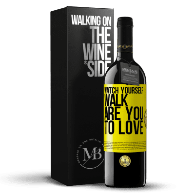 «Watch yourself walk. Are you to love» RED Edition MBE Reserve