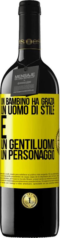 39,95 € Spedizione Gratuita | Vino rosso Edizione RED MBE Riserva Un bambino ha grazia, un uomo di stile e un gentiluomo, un personaggio Etichetta Gialla. Etichetta personalizzabile Riserva 12 Mesi Raccogliere 2015 Tempranillo