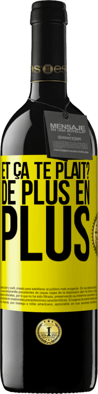39,95 € Envoi gratuit | Vin rouge Édition RED MBE Réserve Et ça te plaît? De plus en plus Étiquette Jaune. Étiquette personnalisable Réserve 12 Mois Récolte 2016 Tempranillo