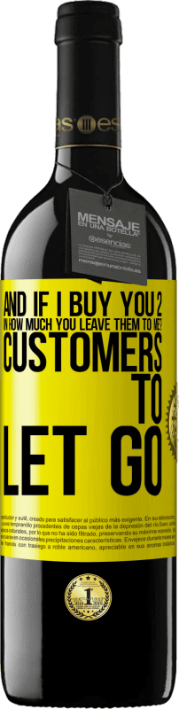 39,95 € 送料無料 | 赤ワイン REDエディション MBE 予約する そして、私にあなたをどれだけあなたが私に任せて2を購入したら？手放す顧客 黄色のラベル. カスタマイズ可能なラベル 予約する 12 月 収穫 2016 Tempranillo